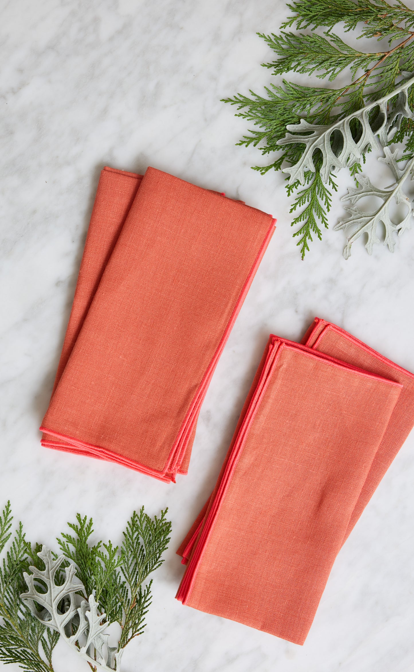 MADRE & Studio Tigress - Brass and Linen Sets (of Four)