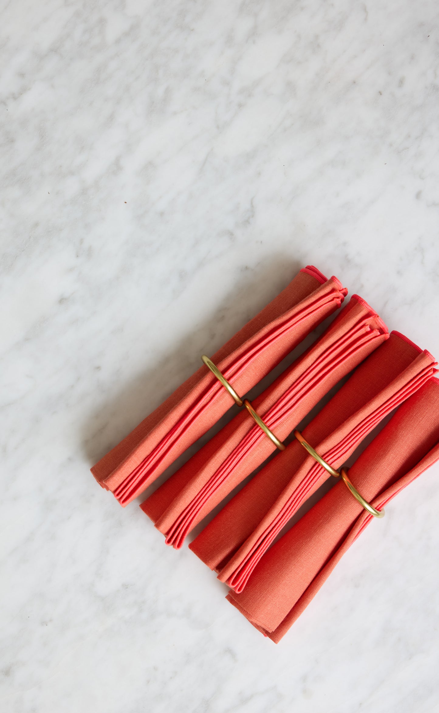 MADRE & Studio Tigress - Brass and Linen Sets (of Four)