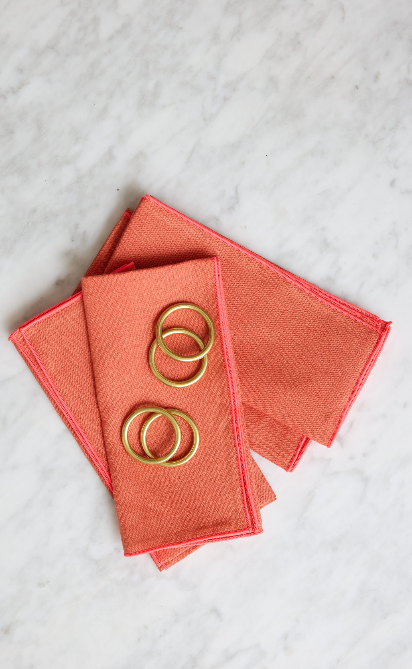 MADRE & Studio Tigress - Brass and Linen Sets (of Four)
