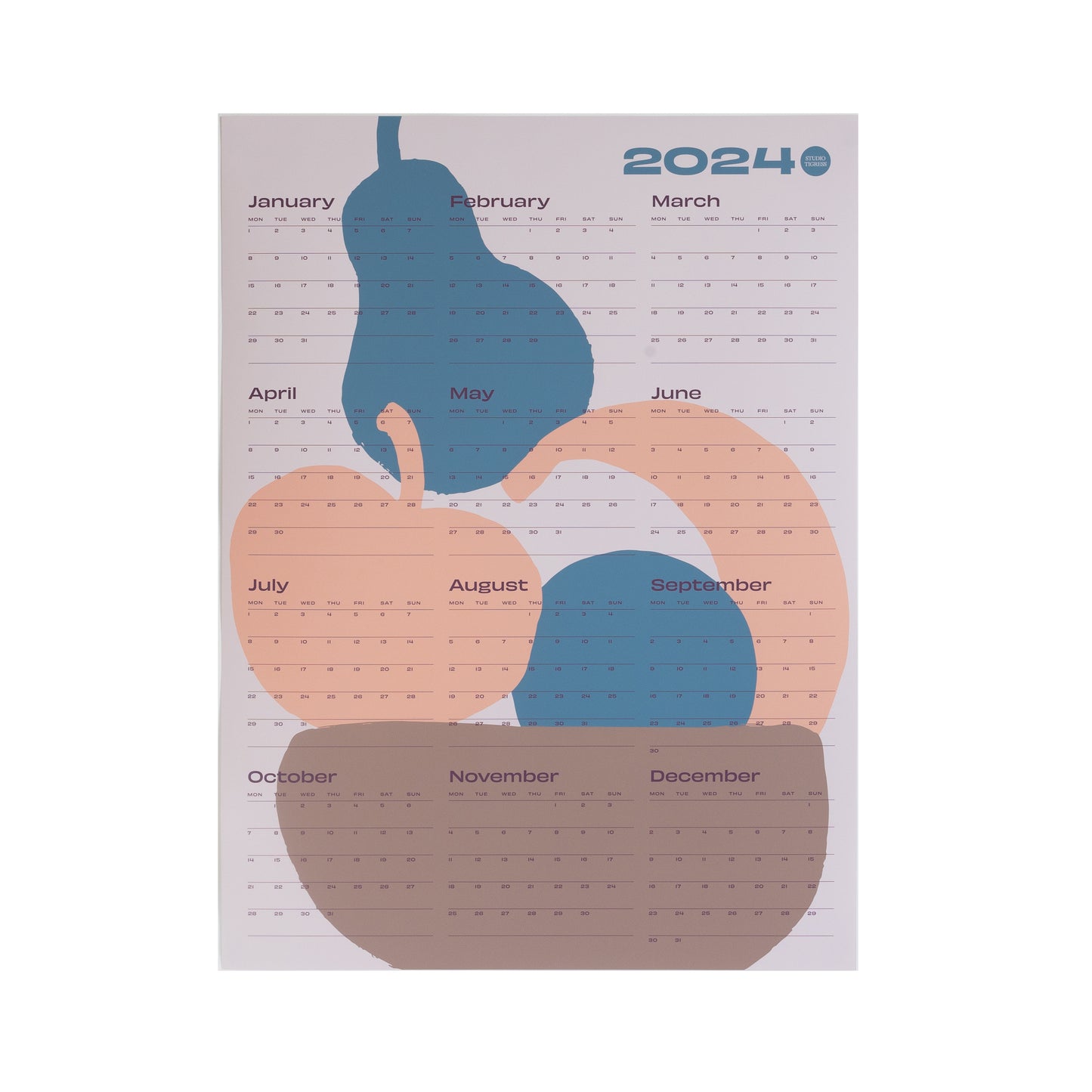 Fructose Calendar: Muted