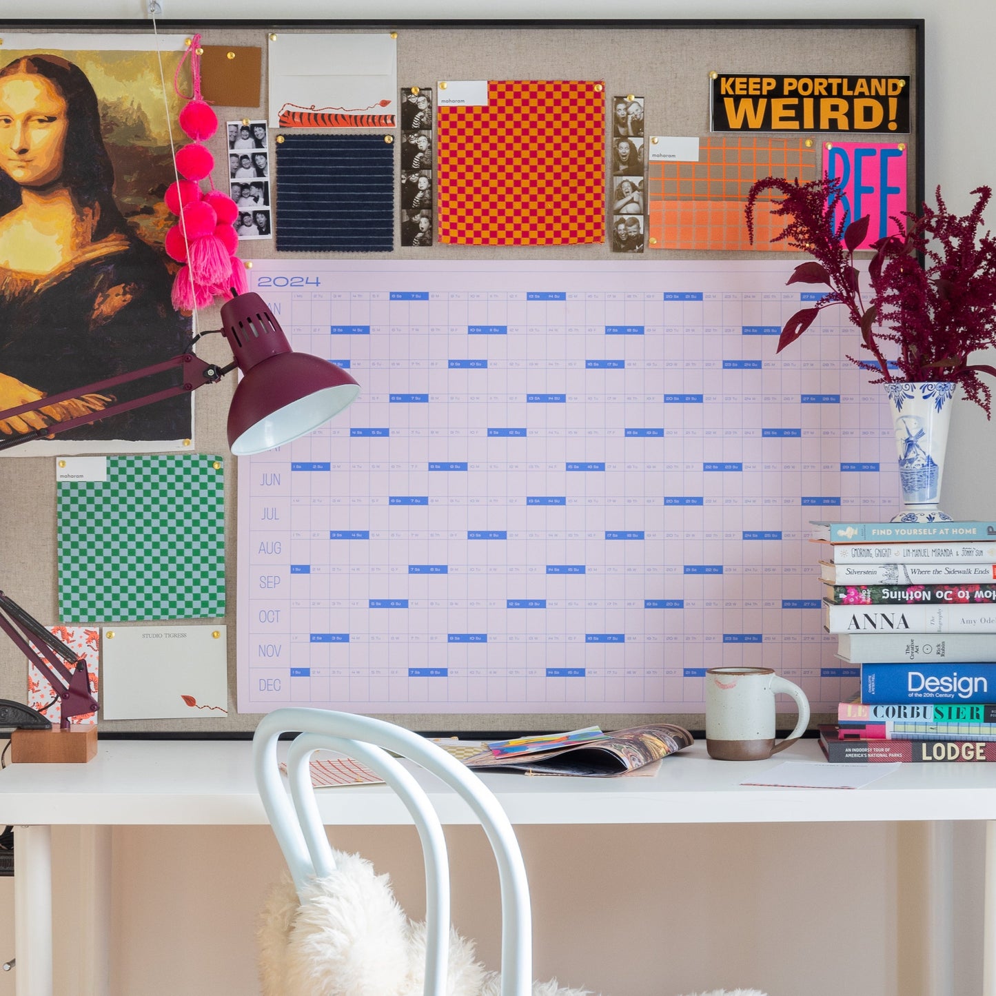 Classic Calendar: Bubblegum