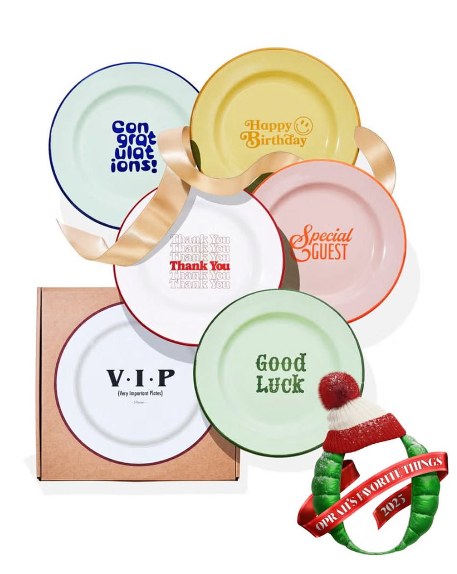 OPRAH'S FAVORITE - Very Important Plates (VIPs) – Studio Tigress