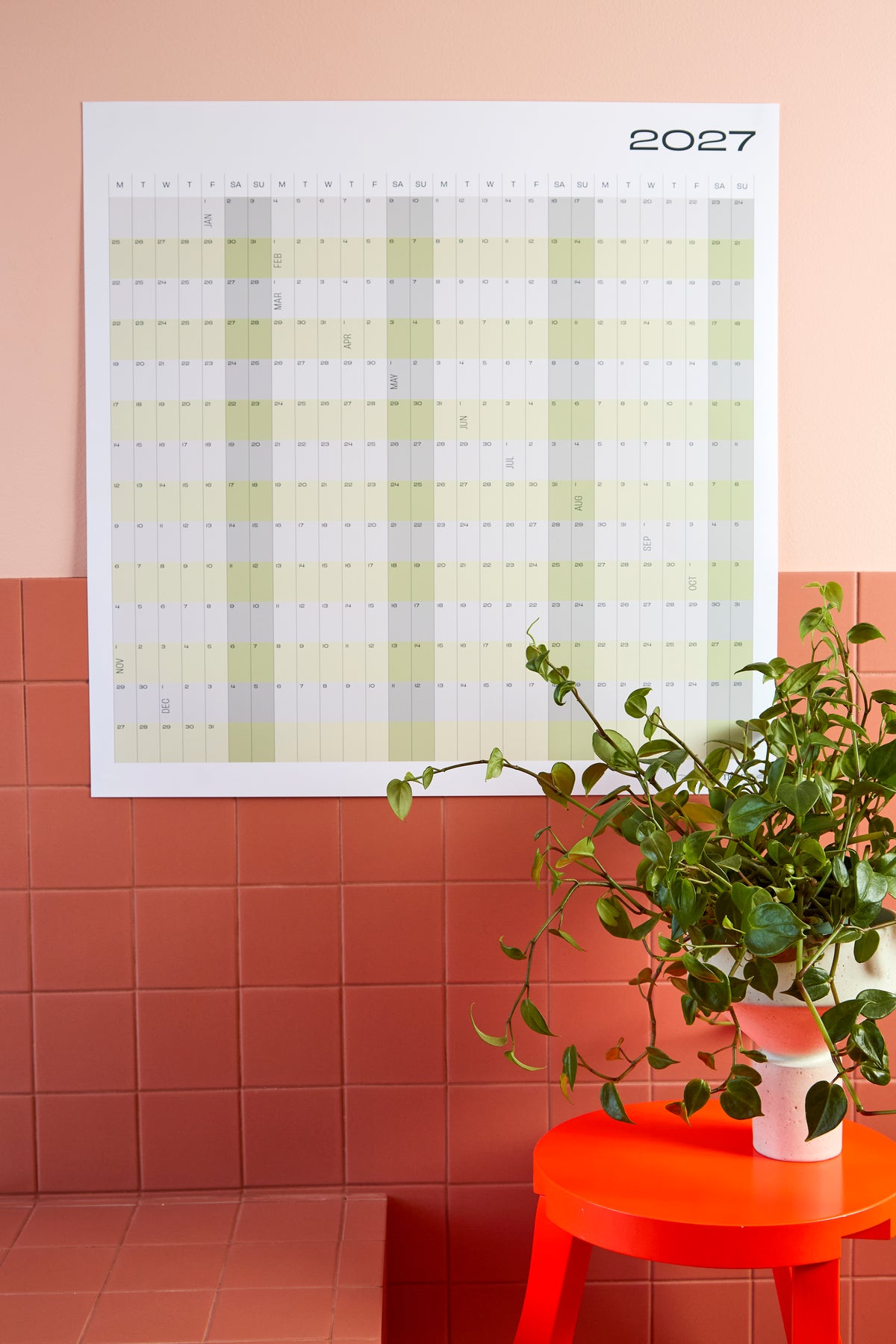 2027 Square Calendars