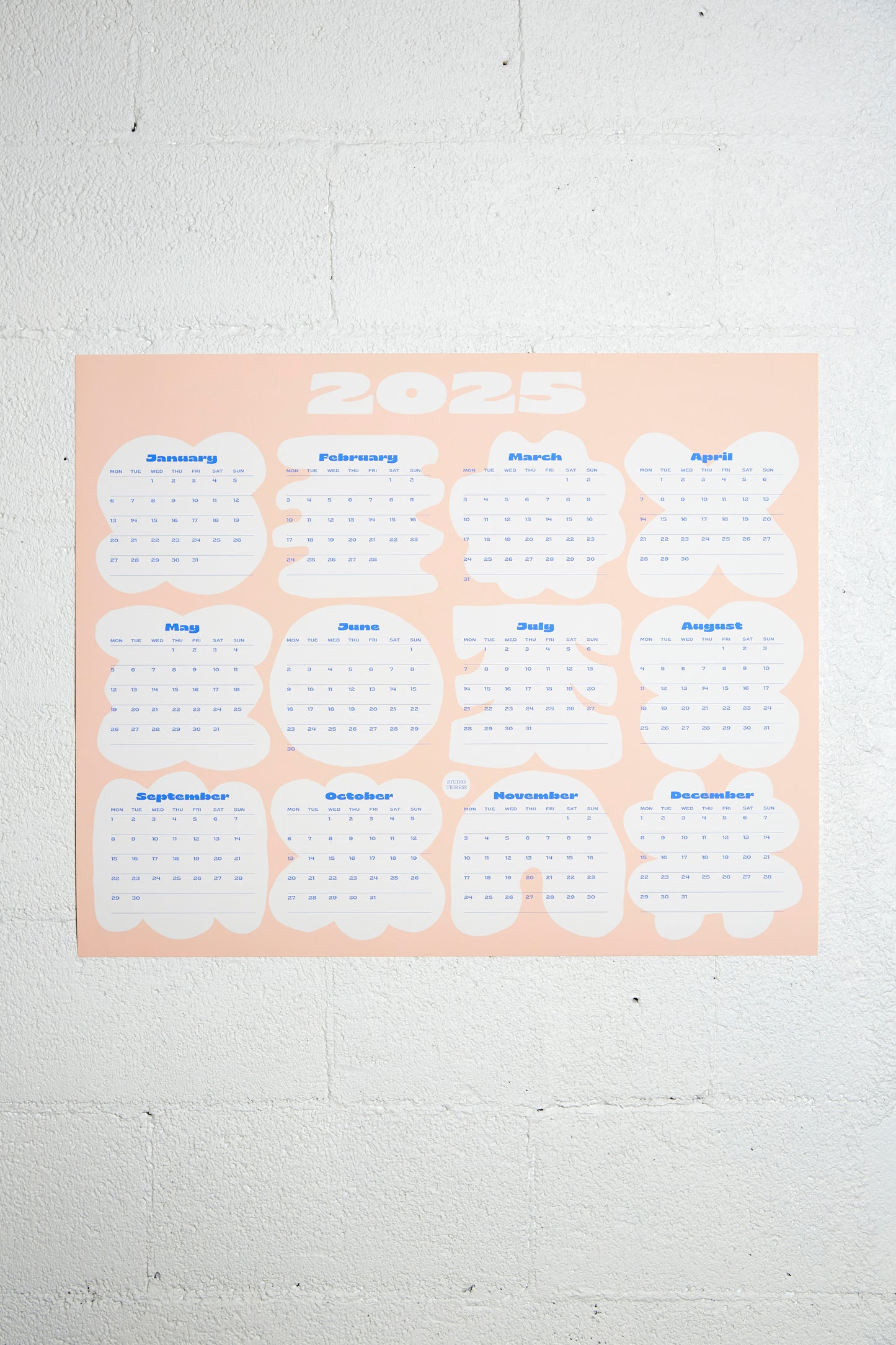 2025 Shapes Calendars