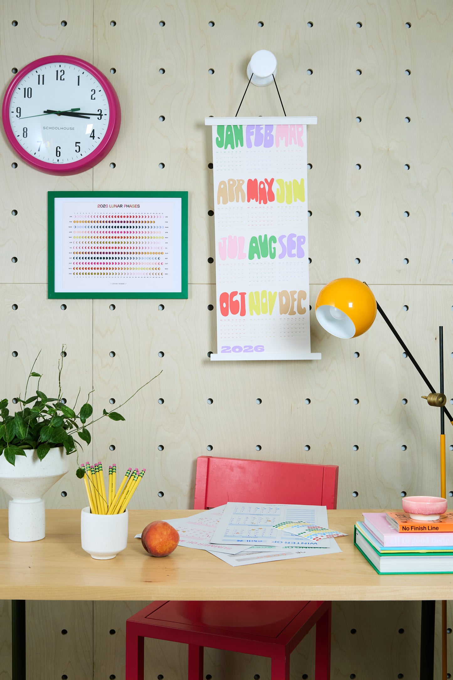 2026 Tall Months Calendar