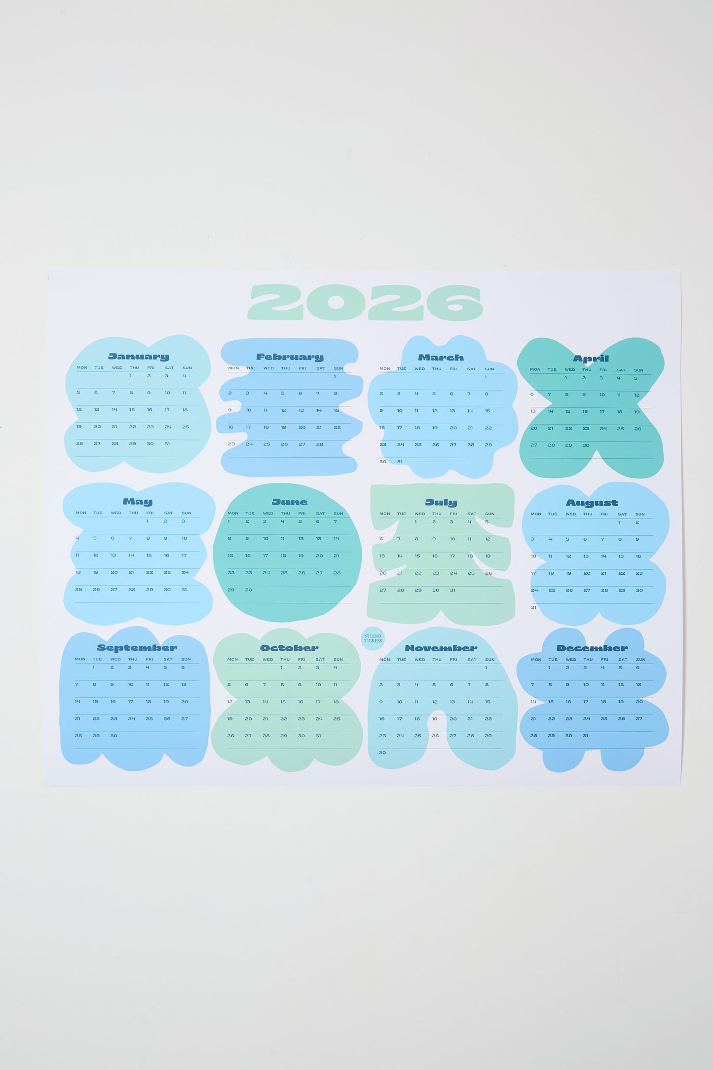 2026 Shapes Calendars