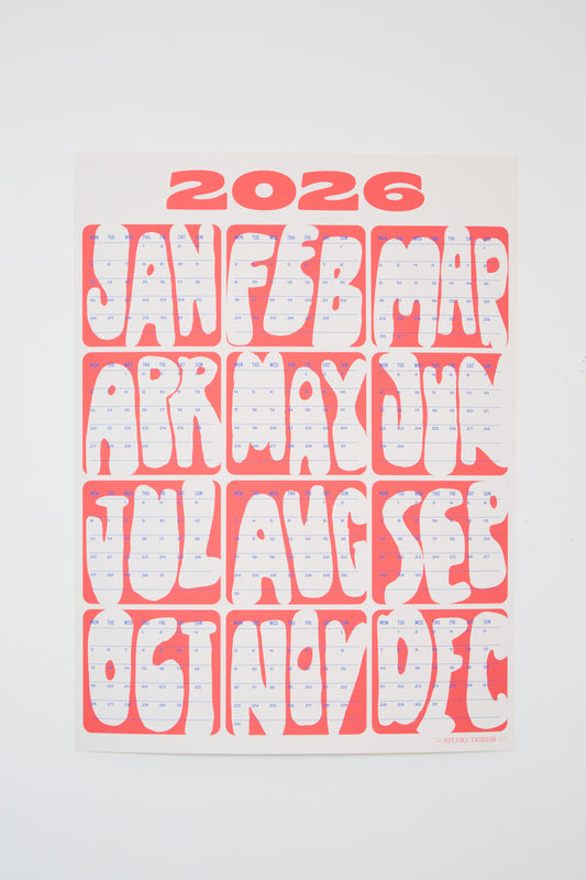 2026 Months Calendar