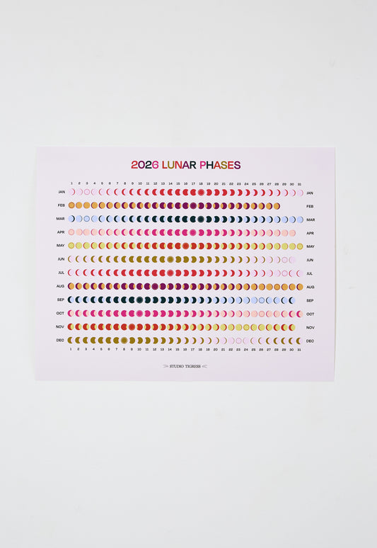 2026 Lunar Phases Calendar