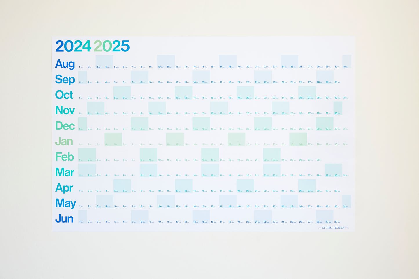 School Calendar - Bold School Cool