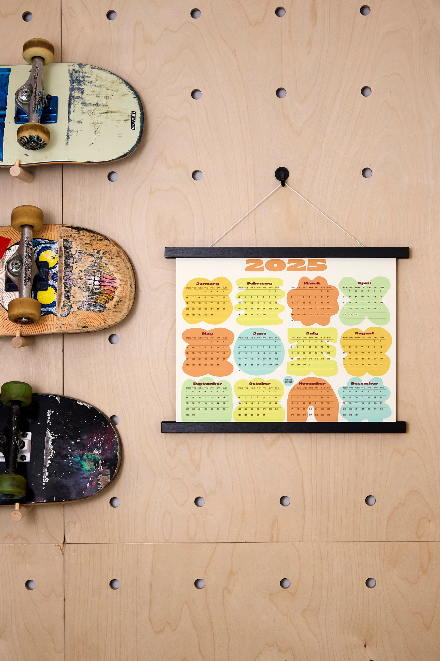 2025 Shapes Calendars