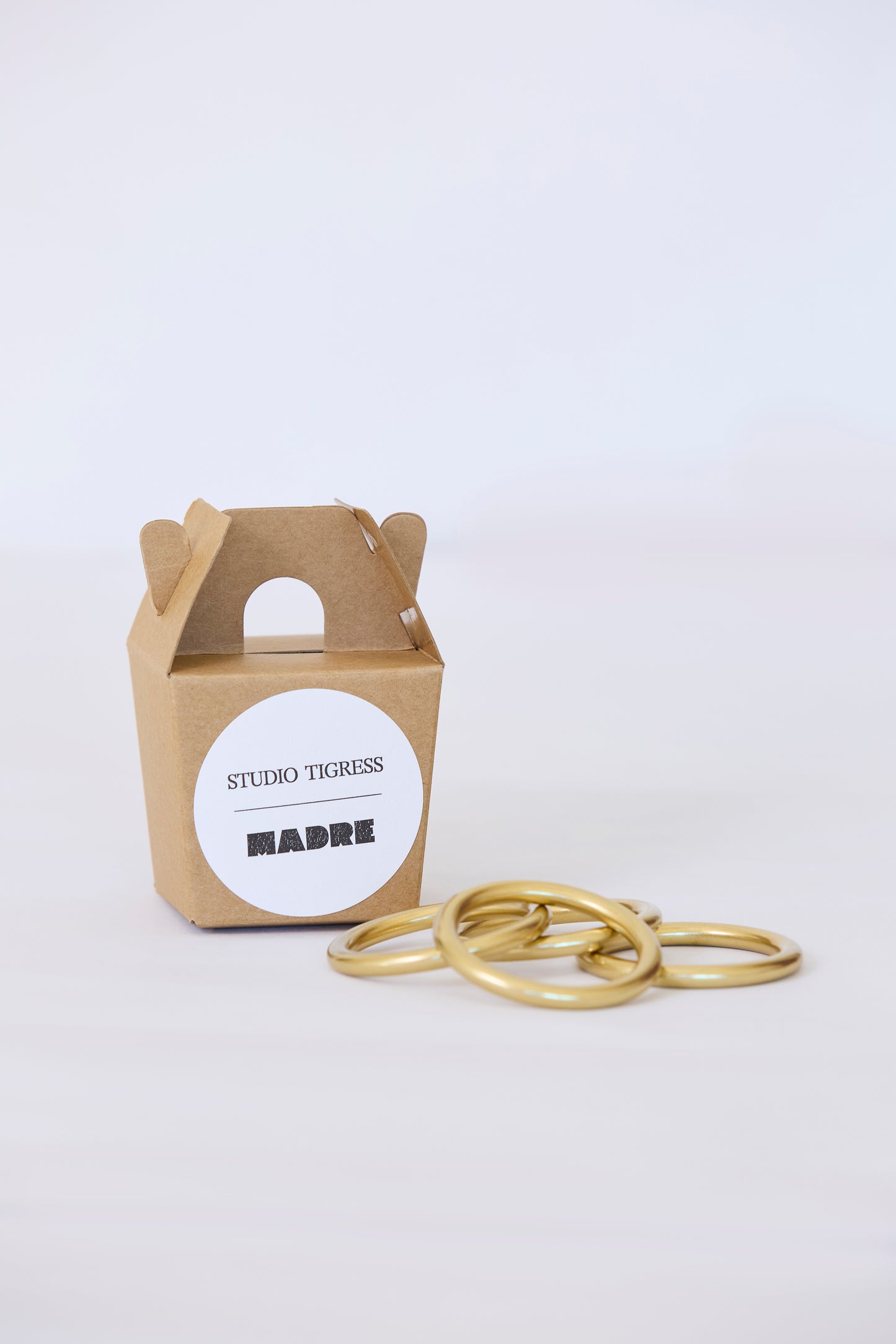MADRE & Studio Tigress - Brass and Linen Sets (of Four)