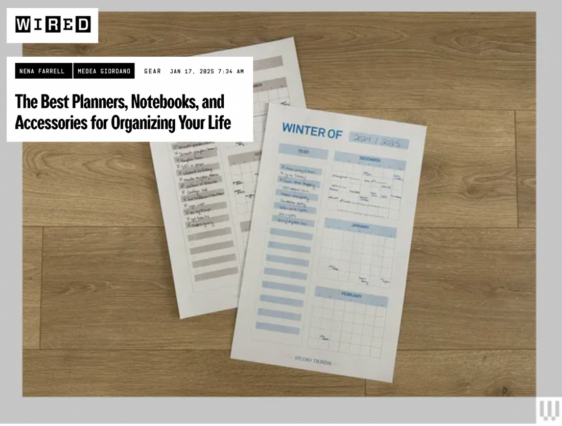 Wired - The Best Planners