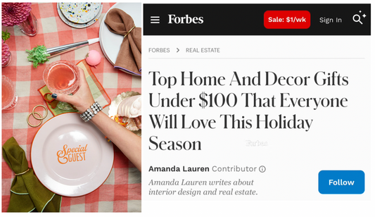 Forbes - Top Home And Decor Gifts Under $100