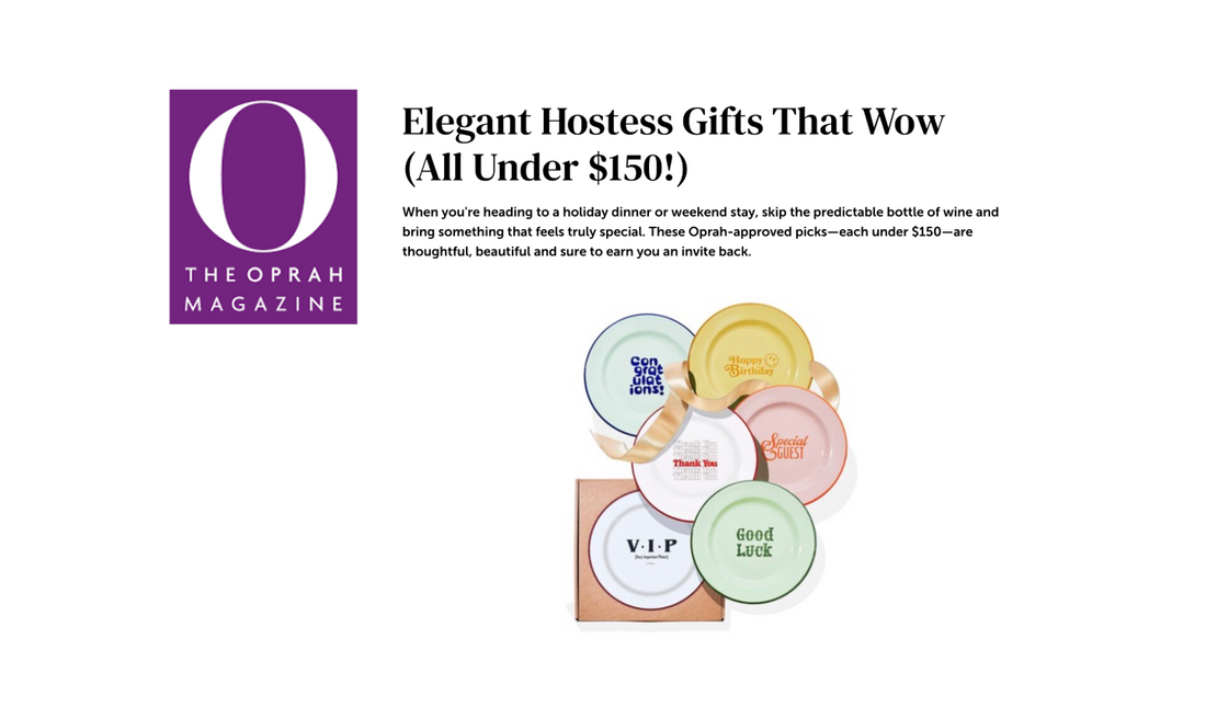 Oprah - Elegant Hostess Gifts That Wow