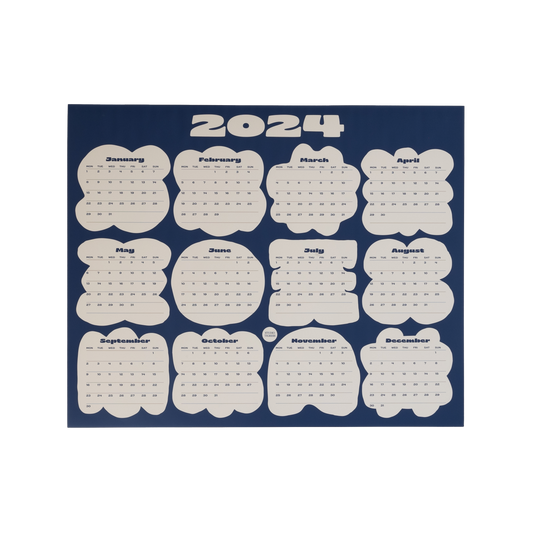 Shapes Calendar: Dark