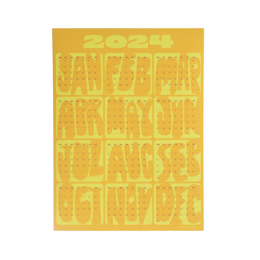 Months Calendar: Citrus