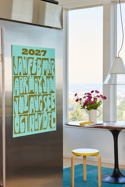 2027 Months Calendars
