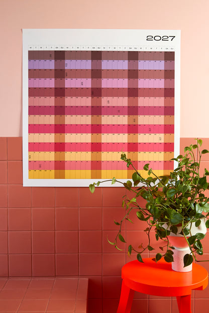 2027 Square Calendars