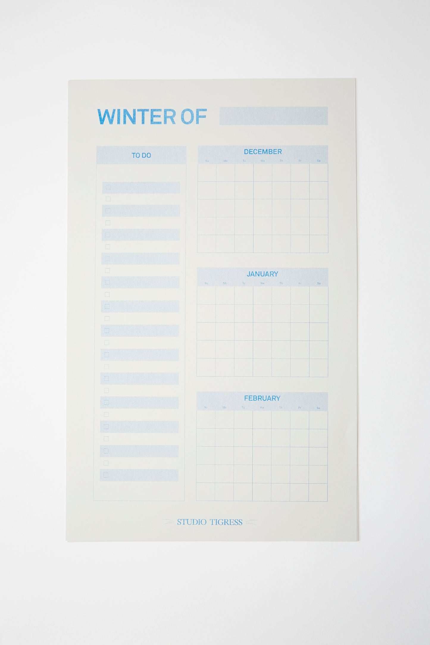 Seasonal Planners