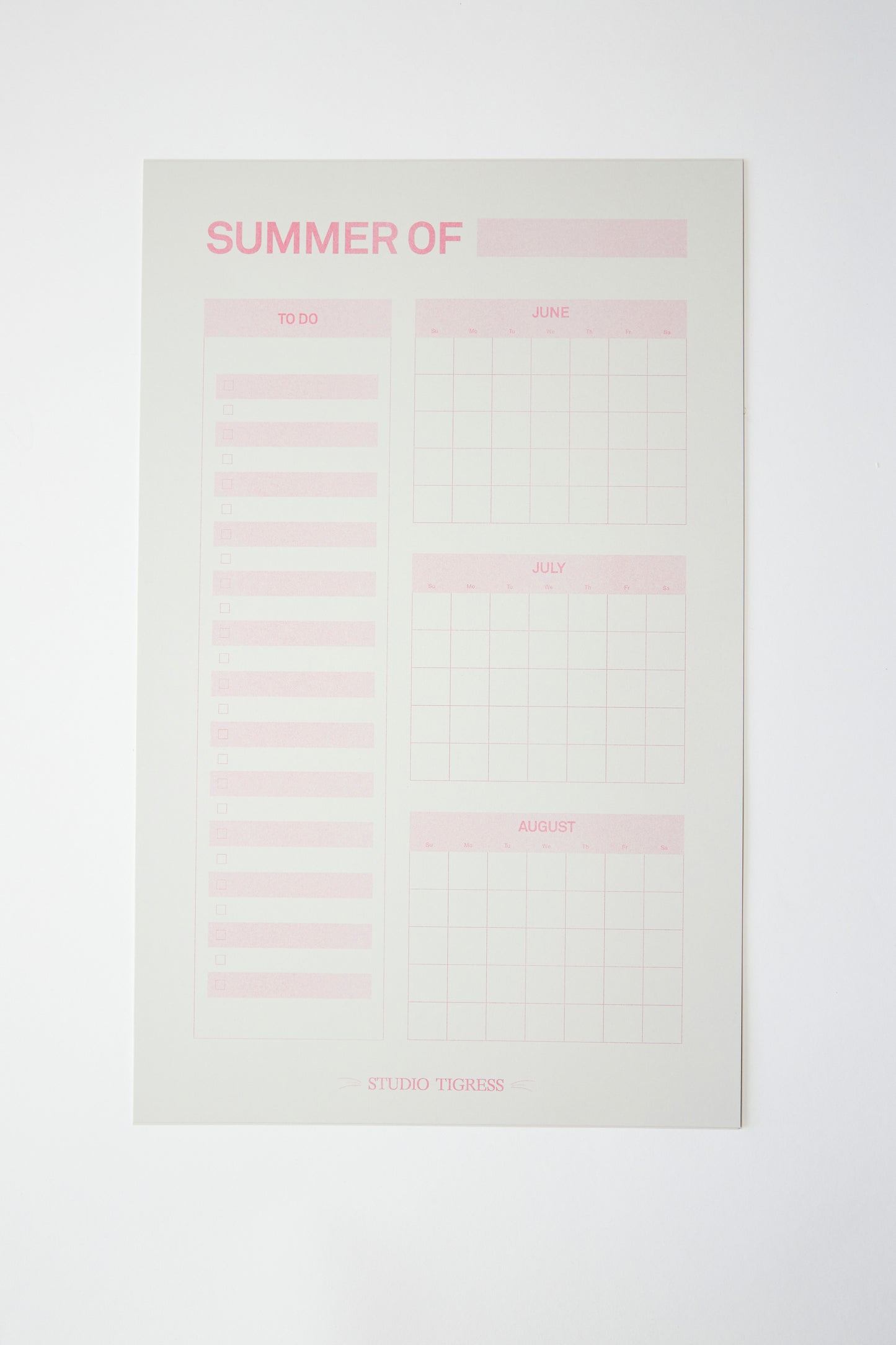 Seasonal Planners