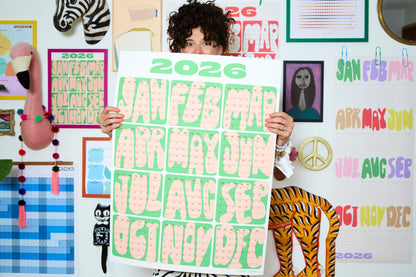 2026 Months Calendar