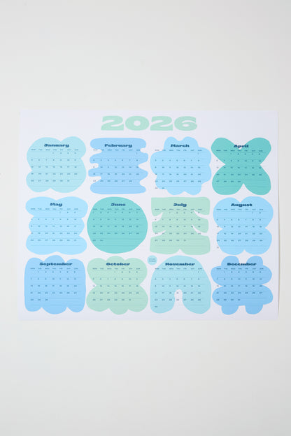 2026 Shapes Calendars